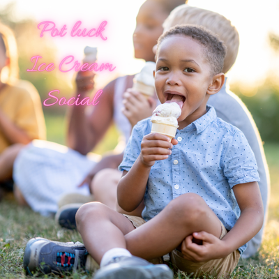Summer Pot Luck Ice Cream Social